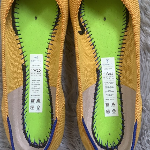 Rothy’s The Point Marigold Flats - Picture 6 of 10
